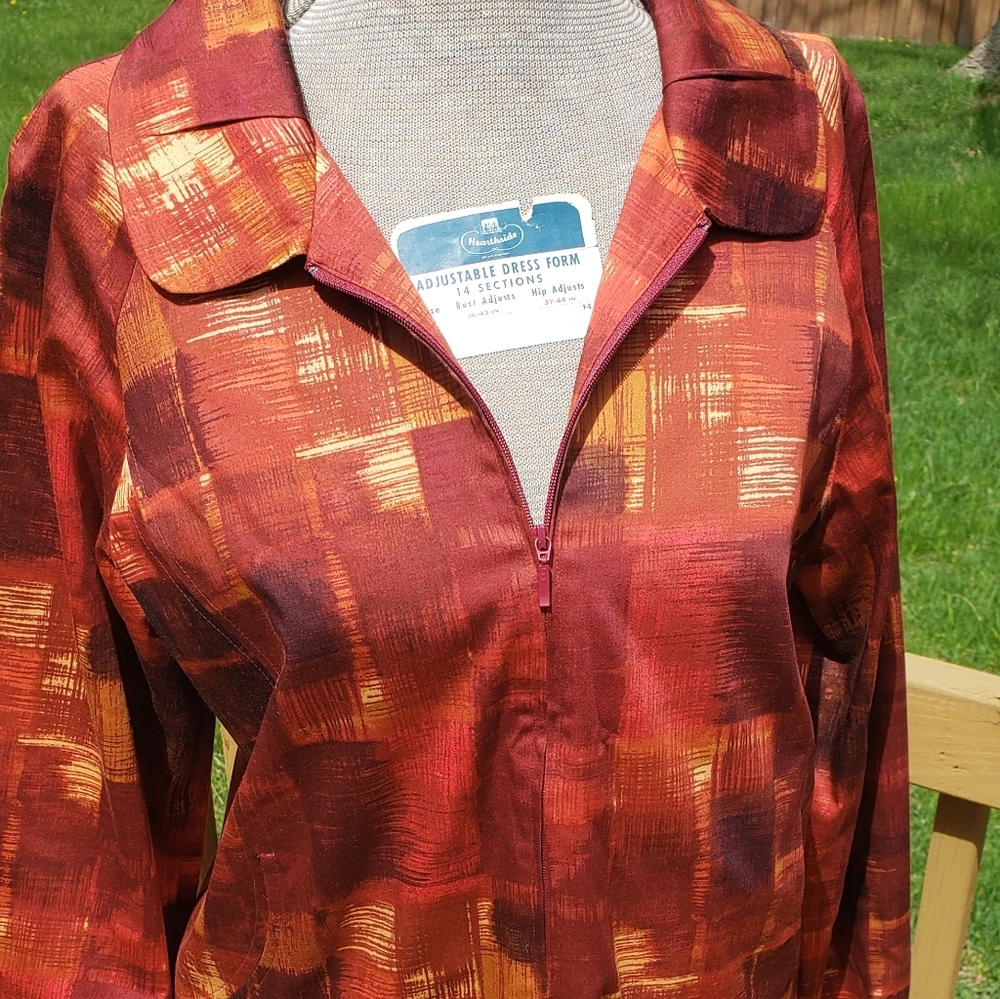 Abstract Pendleton Lightweight Jacket Sz Medium - image 5
